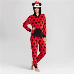 DISNEY Minnie Mouse Adult Onesie